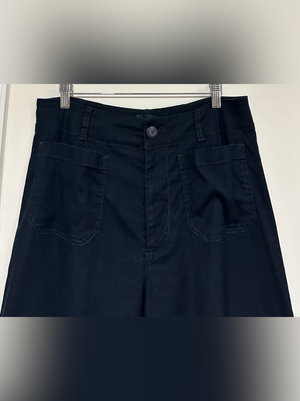 Anthropologie Maeve The Colette Linen Stretch Wide Leg Pants - Picture 3 of 10